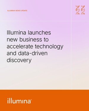 Illumina meluncurkan bisnis baru untuk mempercepat teknologi dan penemuan berbasis data
