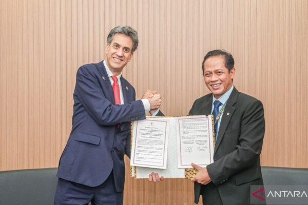 Indonesia memperkuat kerja sama dengan Inggris di bidang iklim dan keberlanjutan