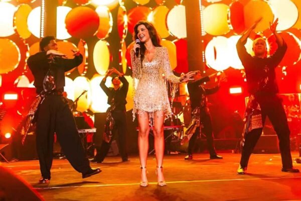 Nancy Ajram memenangkan hati masyarakat Indonesia dengan penampilannya yang luar biasa