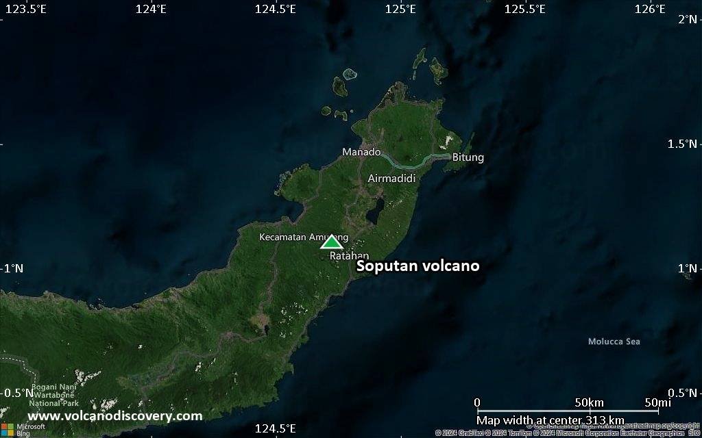 Update aktivitas Gunung Soputan (Indonesia) 28 November 2025 - Kerusuhan