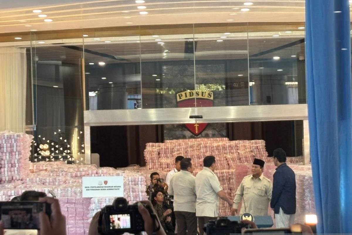 Indonesia memperoleh Rp6,62 triliun dari denda kehutanan dan pemulihan aset