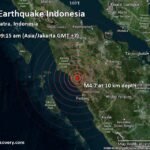 Moderate 4.7 quake hits near Bukittinggi, Kota Bukittinggi, Provinsi Sumatera Barat, Indonesia