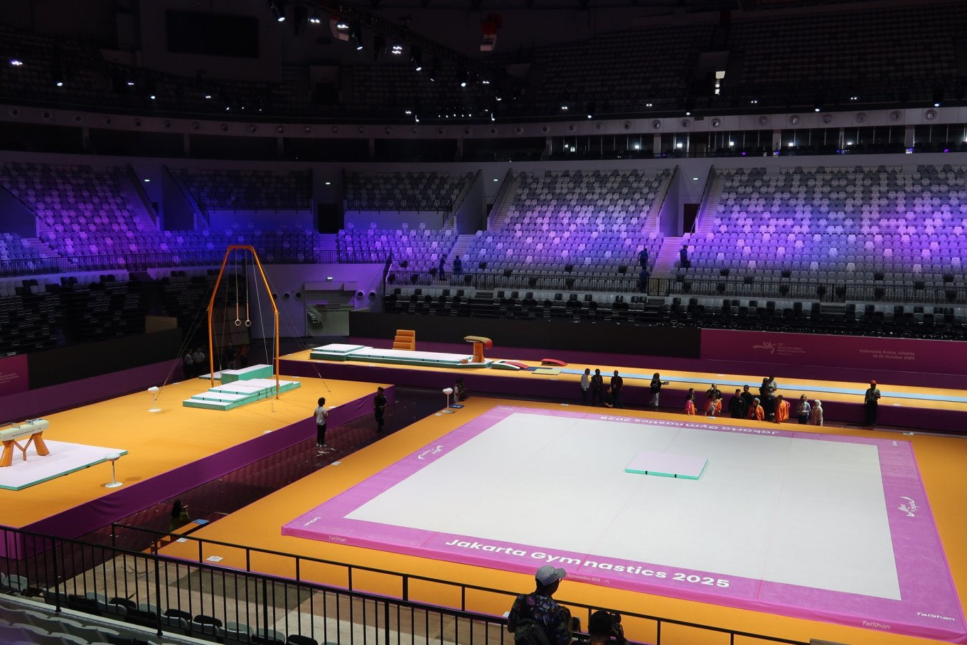 Kelompok senam Israel memuji standar Indonesia untuk para atletnya