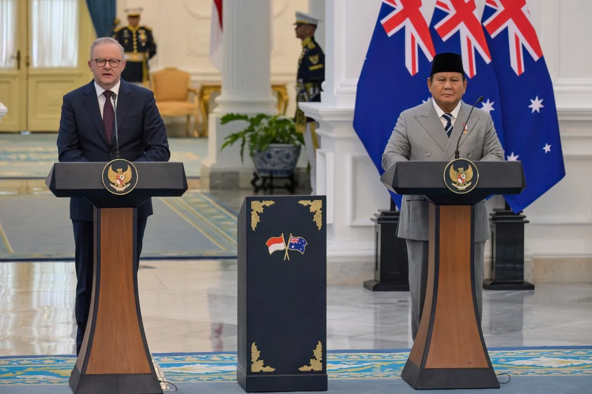 Australia dan Indonesia menandatangani perjanjian keamanan baru.
