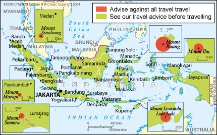 Keamanan dan keselamatan - Panduan perjalanan ke Indonesia