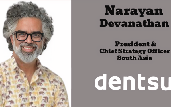Teknologi adalah pisau bermata dua yang membuatnya lebih mudah dan lebih kompleks pada saat yang sama untuk meraih kesuksesan dan pertumbuhan di era ini: Narayan Devanathan, dentsu