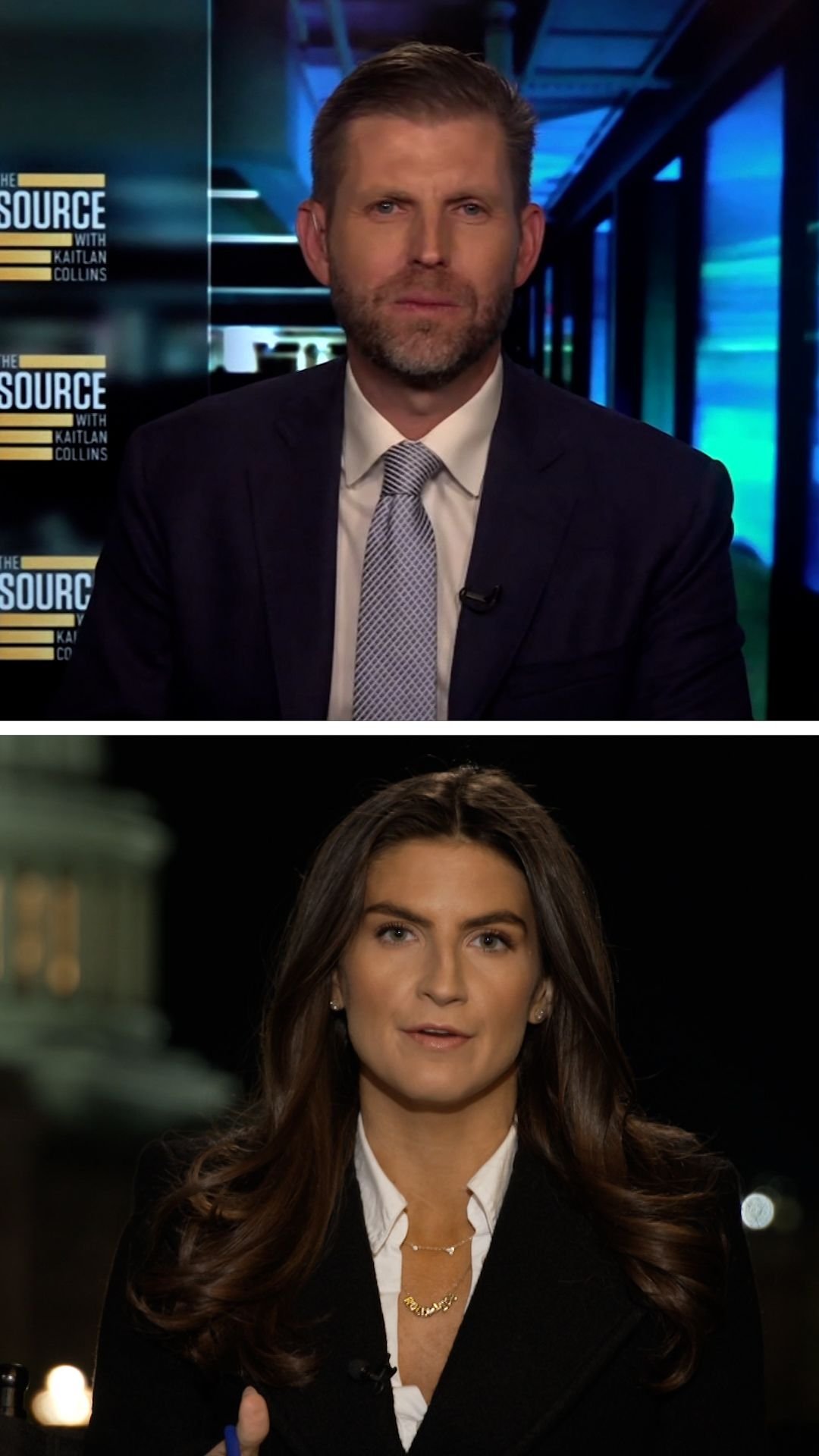 Eric Trump menanggapi insiden mikrofon yang tidak sengaja menyala saat Trump dan Presiden Indonesia