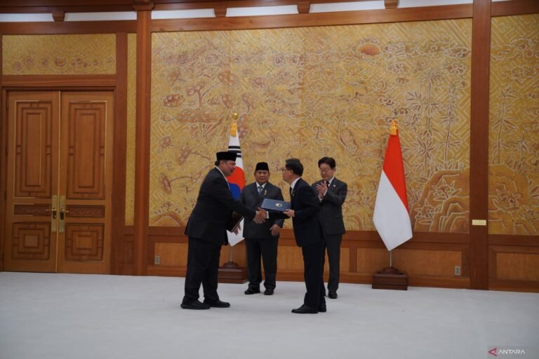 Indonesia dan Korea Selatan menandatangani nota kesepahaman untuk memperkuat kerja sama di bidang energi lepas pantai