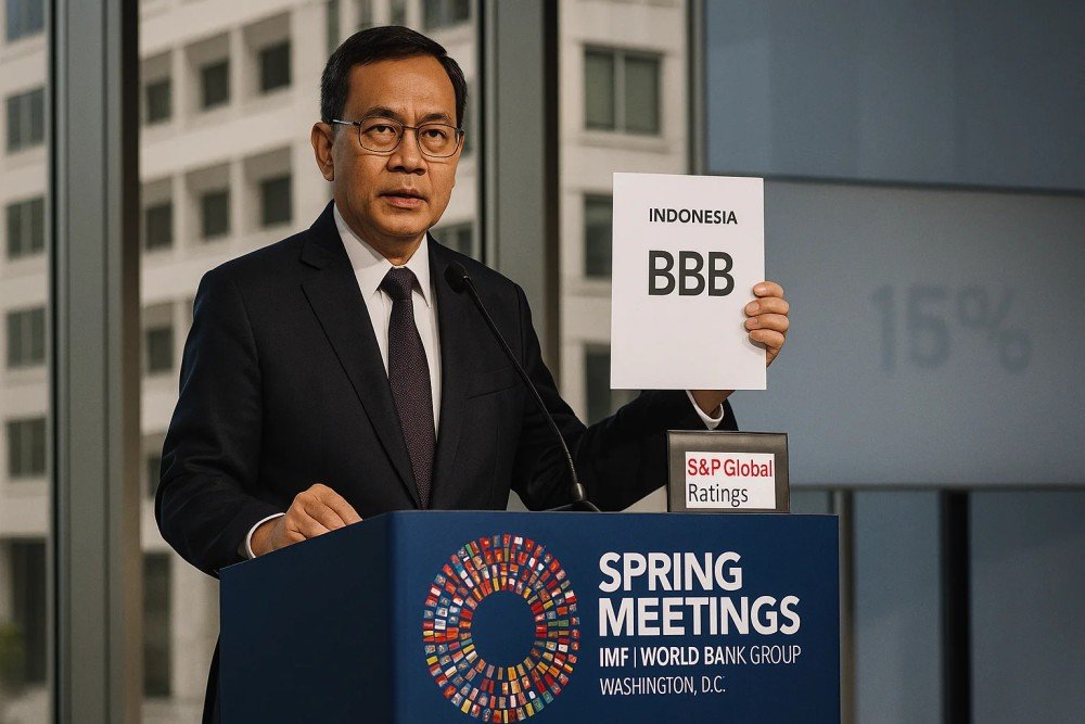 S&P Mempertahankan Peringkat BBB Indonesia dengan Prospek Stabil