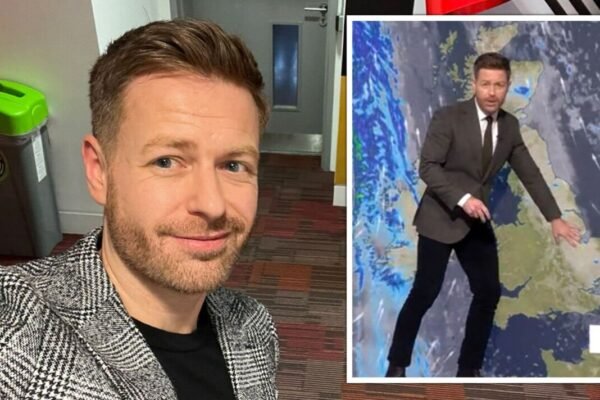 Tomasz Schafernaker dari BBC terjebak dalam gempa bumi dahsyat dan badai petir di Indonesia